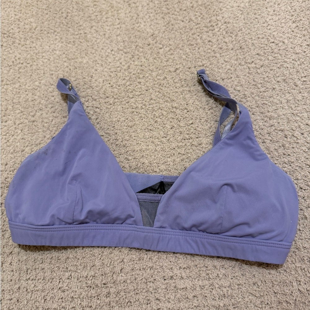 Wireless Triangle Bralette - Lavender Purple